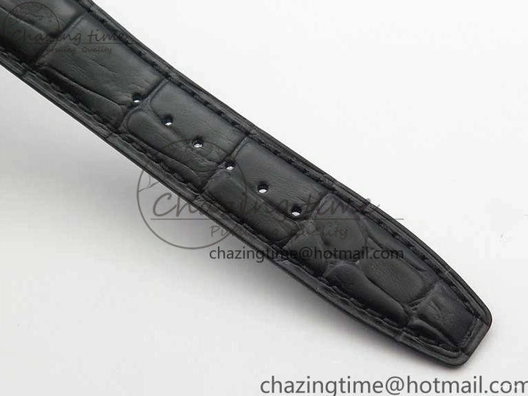 MIROTIME 0505 Portuguese Real PR Real Annual Calendar IW503502 ZF 1:1 Best Edition Black Dial Steel Markers on Black Leather Strap A StreetReady 7134